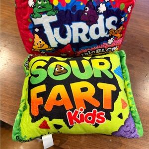 Sour Fart Kids Plush Toy - Multicolor
